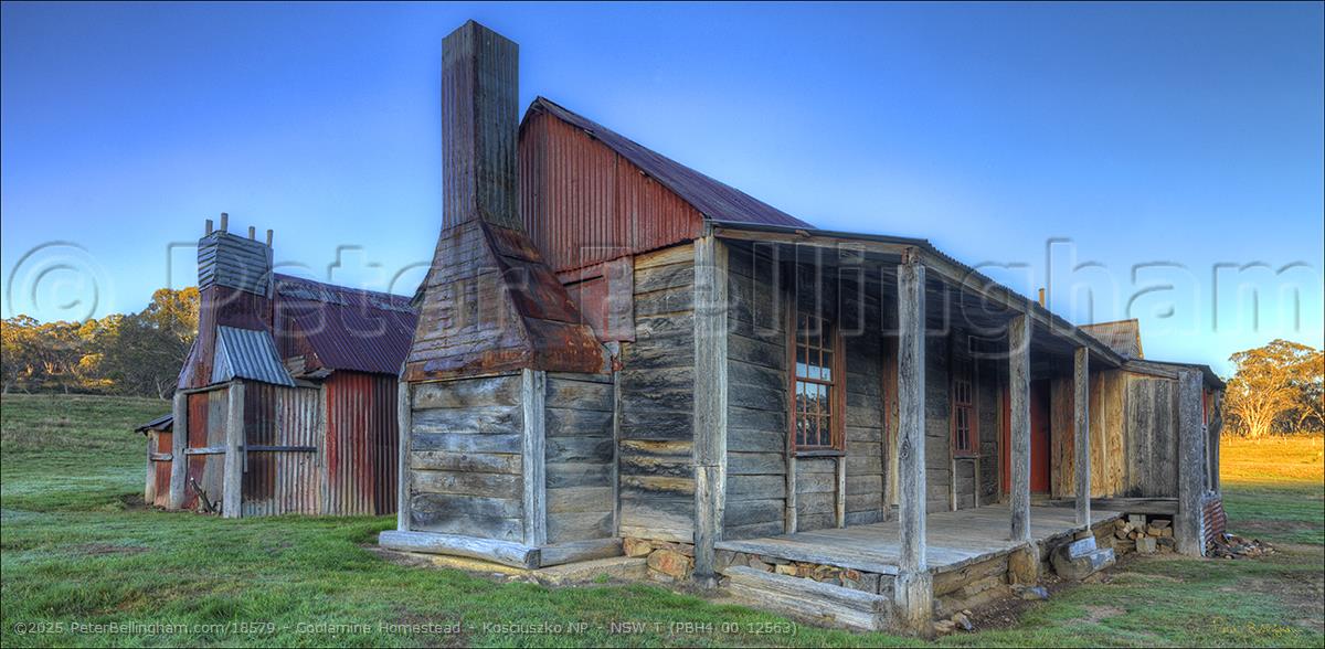 Peter Bellingham Photography Coolamine Homestead - Kosciuszko NP - NSW T (PBH4 00 12563)
